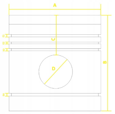 TŁOK SILNIKA SW-680 TURBO 4P NEUTRAL