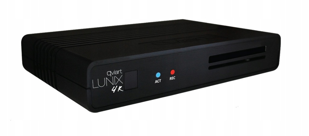 Tuner Qviart LUNIX 4K COMBO OpenATV PL CCCAM OSCAM