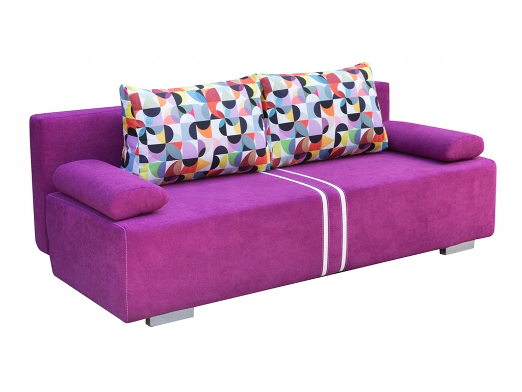 Stylowa Sofa Różowa Młodzieżowa Rozkładana GR1