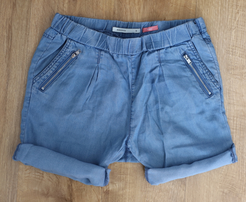 Reserver s 36 spodenki jeans na gumce