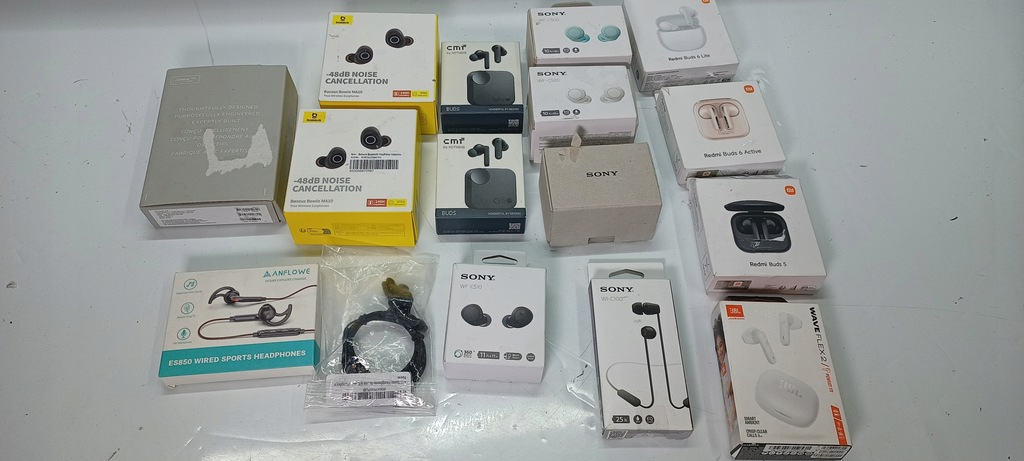 Mix 16x słuchawki douszne sony,mi,cmf inne