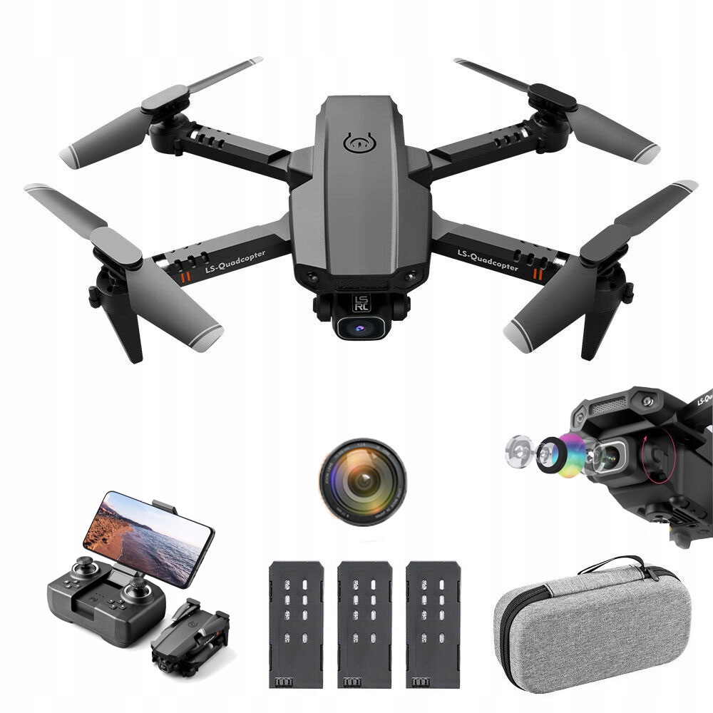 Купить DRONE XT6 WIFI 4K 1080P HD FPV камера + 3 аккумулятора: отзывы, фото, характеристики в интерне-магазине Aredi.ru