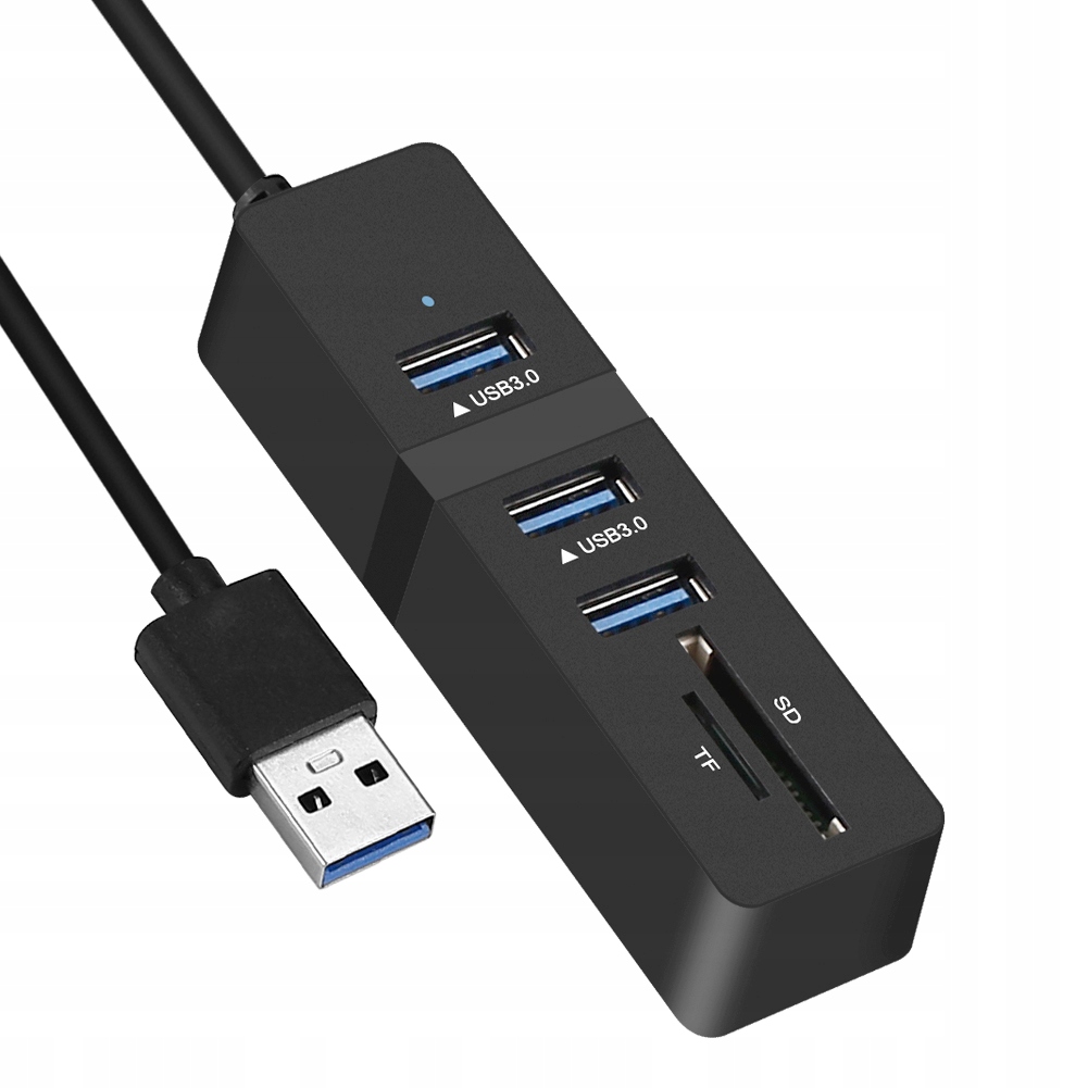 Купить HUB 3 разветвителя USB 3.0 «Все в одном» кард-ридер: отзывы, фото, характеристики в интерне-магазине Aredi.ru