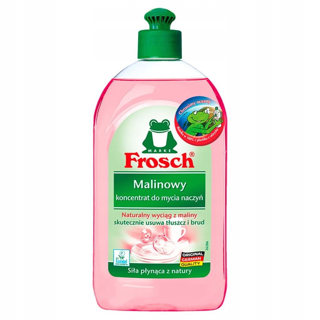 Frosch Płyn Do Mycia Naczyń Malinowy 500 ml