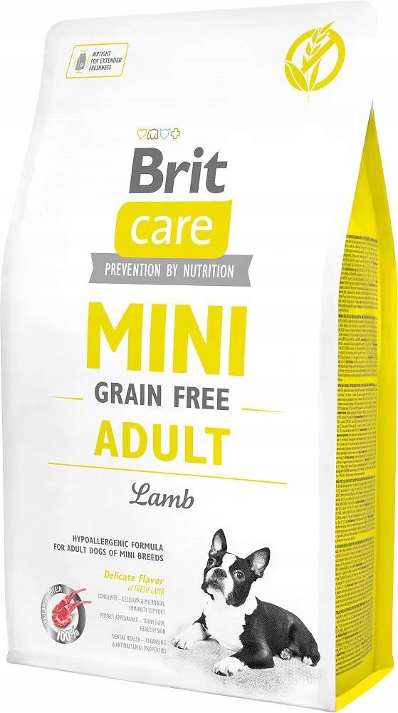 BRIT Care Mini Grain Free Adult Lamb - sucha karma dla psów dorosłych małyc