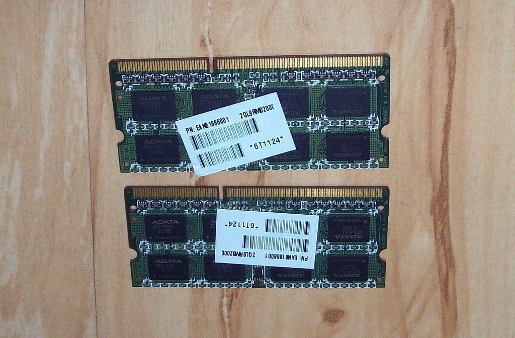 ADATA 2GB 2RX8 PC3 8500S-777 - X2