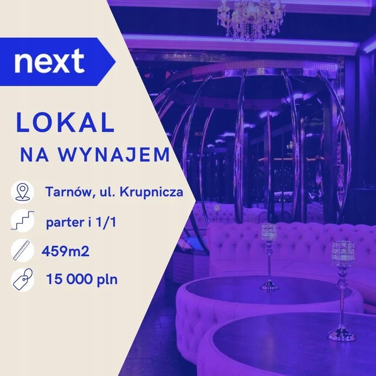 Komercyjne, Tarnów, 459 m²
