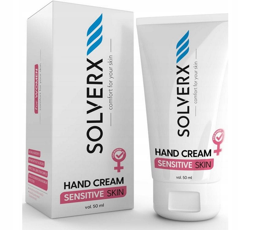 Solverx Sensitive Skin krem do rąk i paznokci