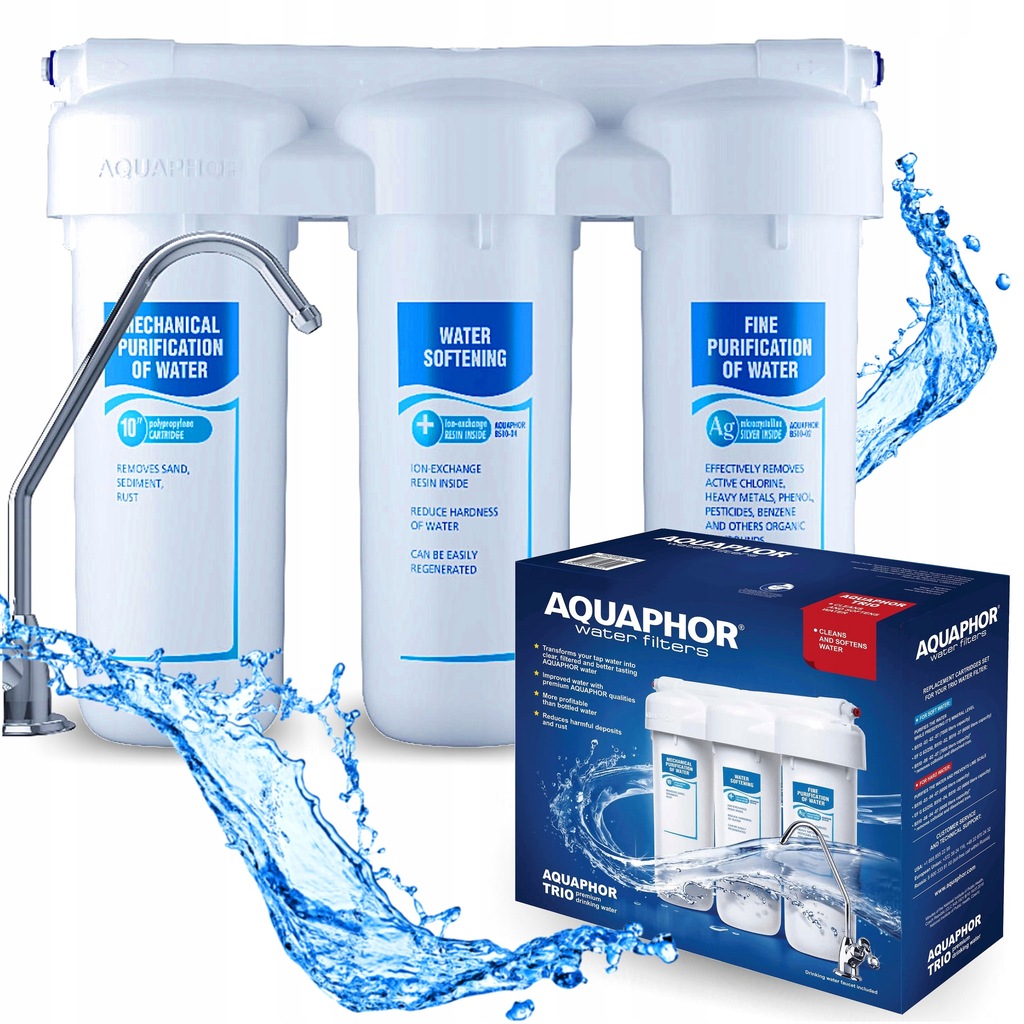 Filtr do wody Aquaphor Trio Norma - 12413545370 - oficjalne archiwum ...