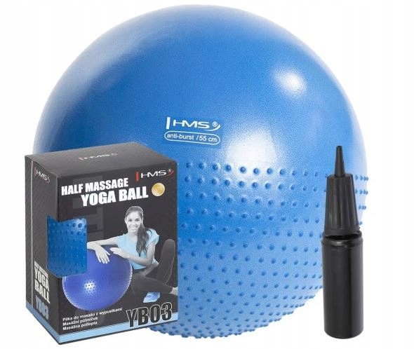 Piłka do masażu z wypustkami Yoga Ball 55cm