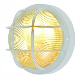 Lampa kanałowa TRETON 18,5cm IP44 ogrodowy biały E27
