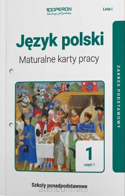 Okładka na J polski LO1 Matur ka pracy ZP cz1 2019