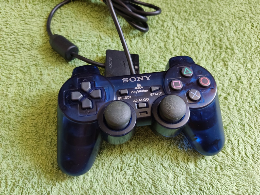 Oryginalny pad do PlayStation 2 - Midnight Blue