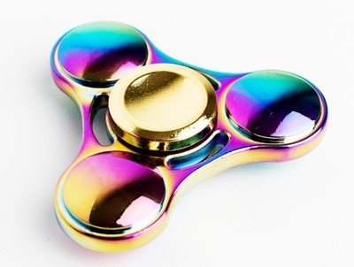 FIDGET SPINNER ORYGINAL METAL WYS. Z PL 24 H TĘCZA