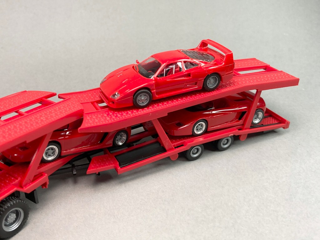 Купить Iveco Turbo AutoTransporter и Ferrari — Herpa 1:87: отзывы, фото, характеристики в интерне-магазине Aredi.ru