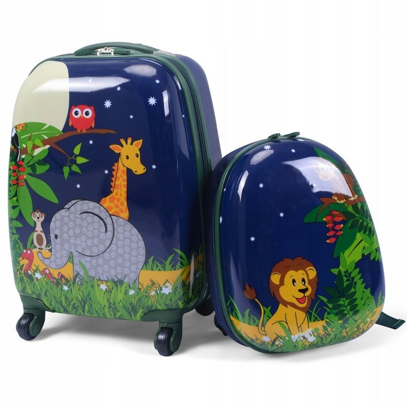 Plecak +walizka na kółkach dziecka bagaż podręczny