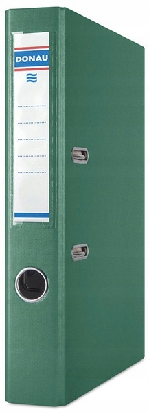 Twardy SEGREGATOR biurowy na DOKUMENTY pojemny A4-50MM DONAU skoroszyty
