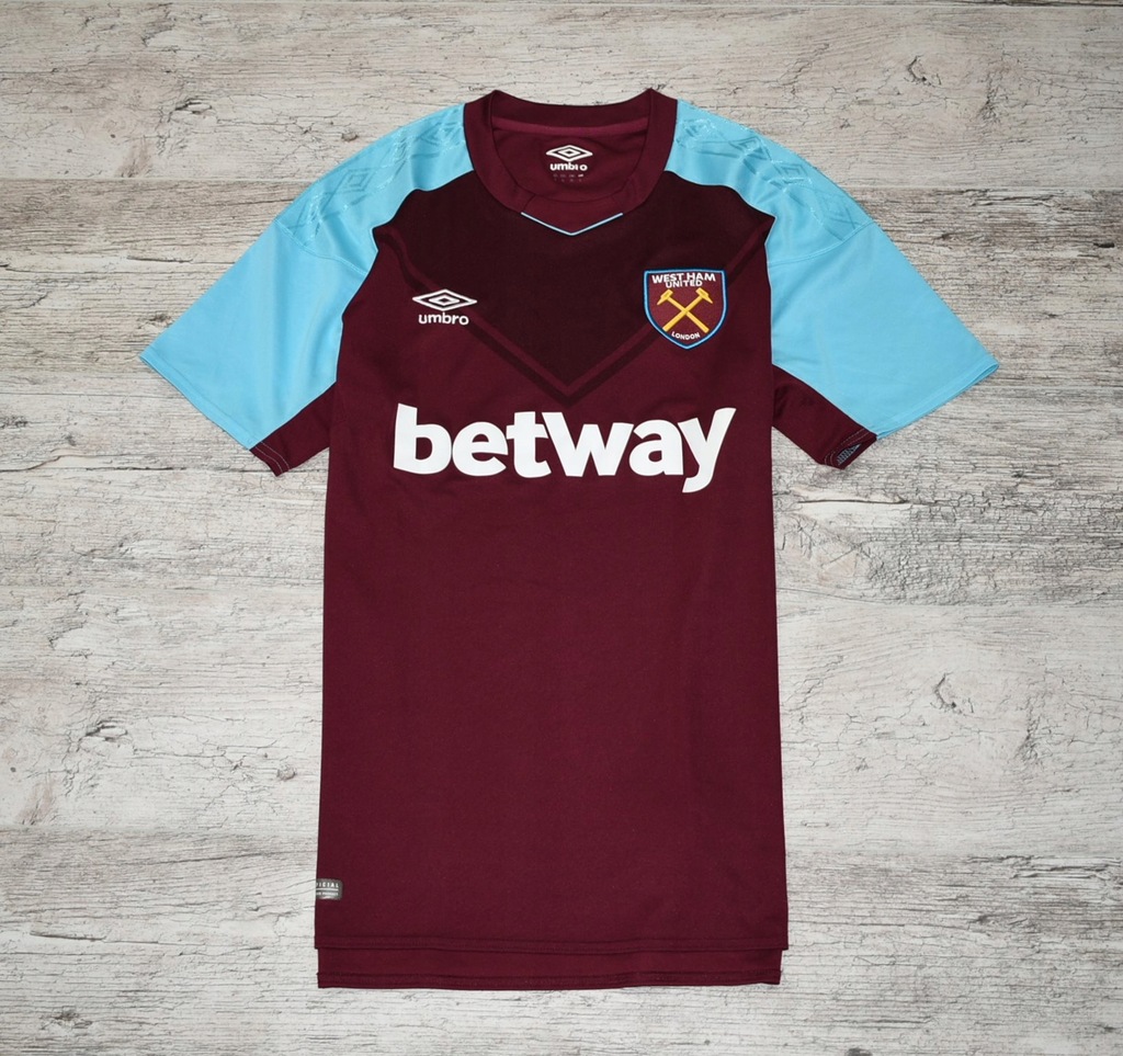 UMBRO WEST HAM UNITED 2017-2018 SHIRT L