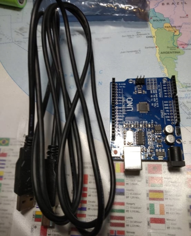 arduino uno atmega328 klon + przewód USB