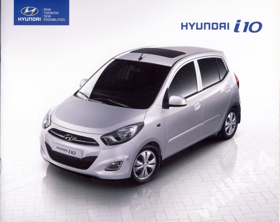 Hyundai i10 prospekt 2011 polski