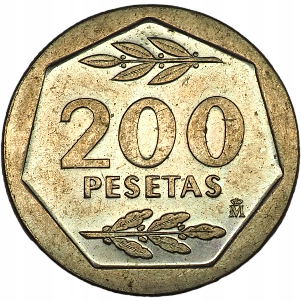 200 PESETAS 1986 HISZPANIA