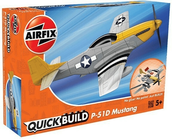 Model plastikowy QUICKBUILD Mustang P-51D