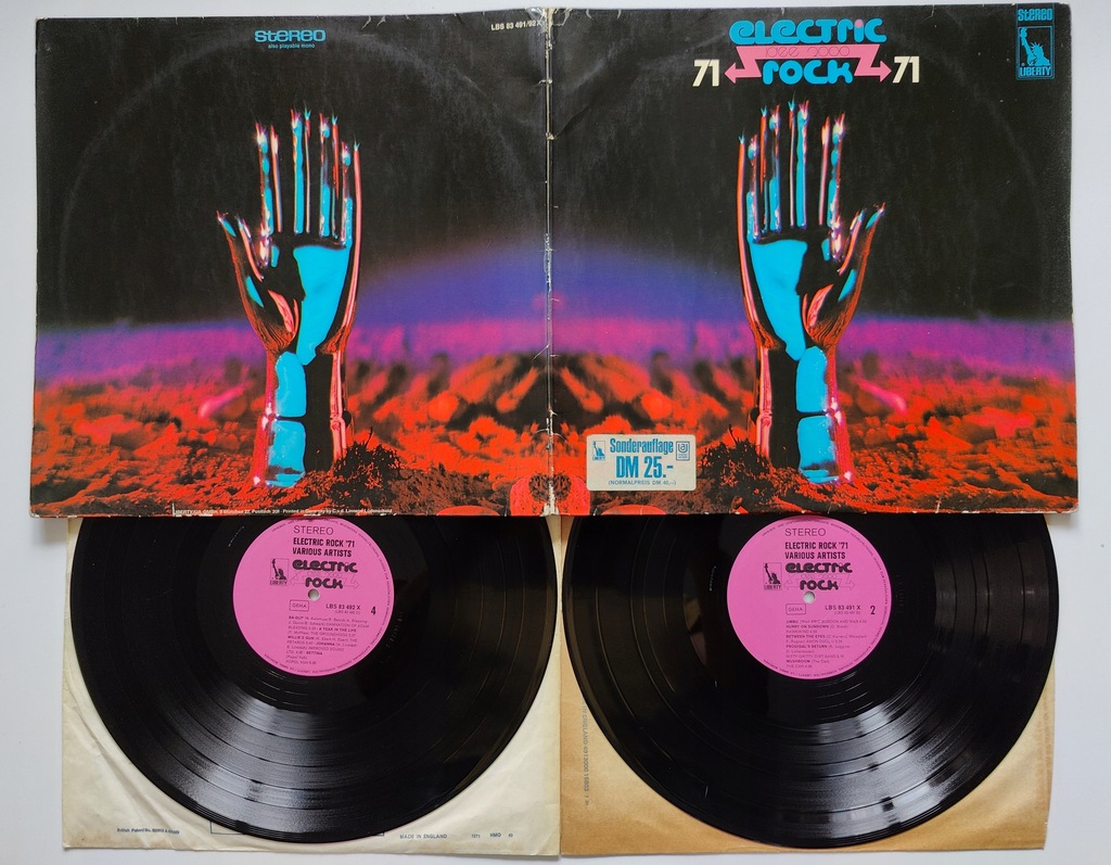 ELECTRIC ROCK 71 - CAN MAN AMON DUUL POPOL VUH HAWKWIND 2LP