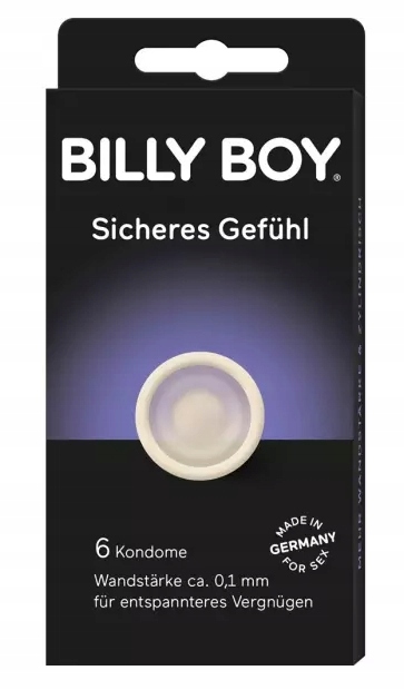 Billy Boy, Sicheres Gefuhl, Prezerwatywy, 6 sztuk