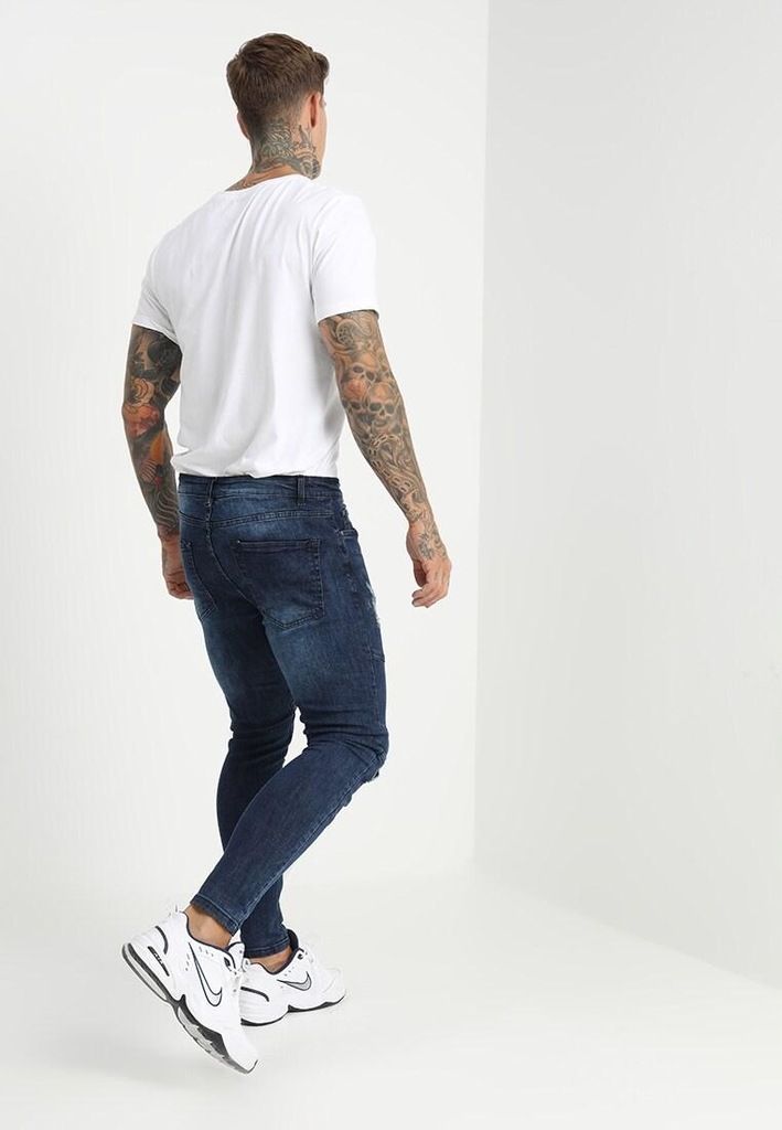 BHG205 BRAVE SOUL JEANSY MĘSKIE SKINNY FIT 32R