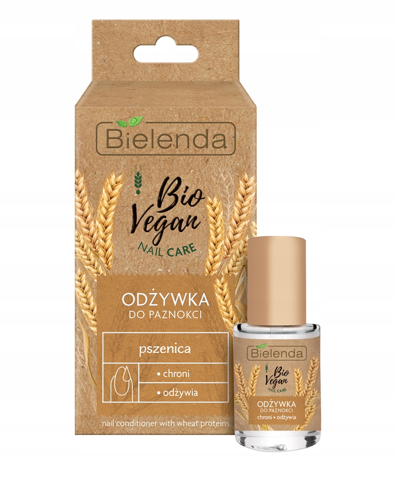 BIELENDA Bio Vegan odżywka d/paznokci pszenica