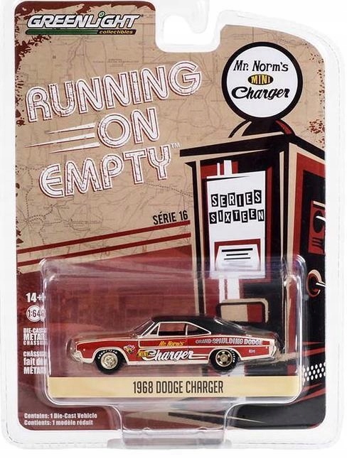 GREENLIGHT 1968 DODGE CHARGER Grand Spalding Dodge Mr. Norm Tribute 1:64