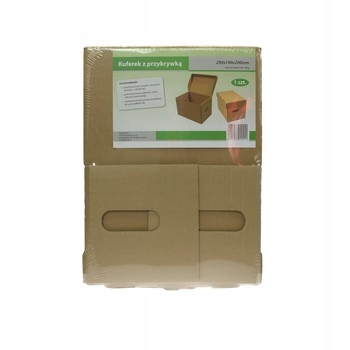 Kuferek Brązowy 290X190X200Mm