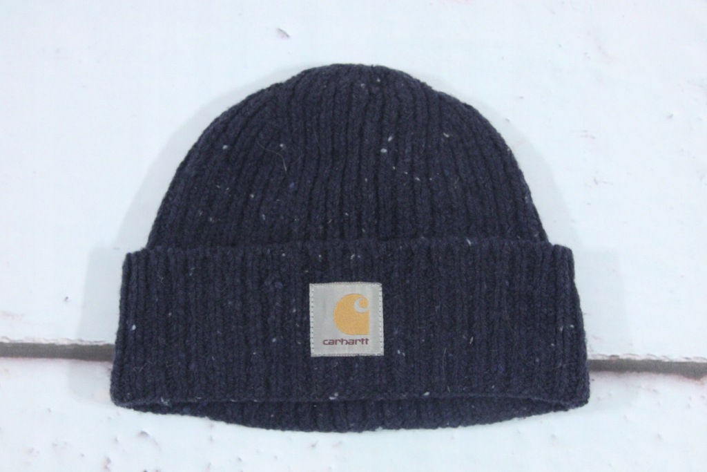 CARHARTT ANGLISTIC BEANIE WEŁNIANA CZAPKA ZIMOWA