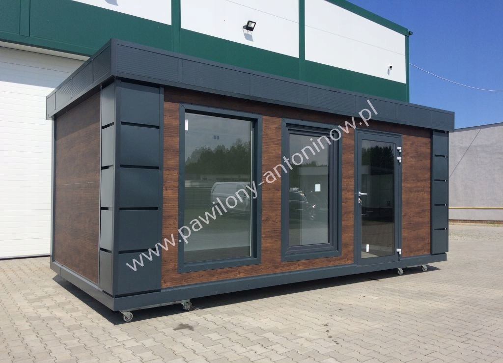 NOWY PAWILON HANDLOWY KONTENER BIURO 6x3 PRODUCENT