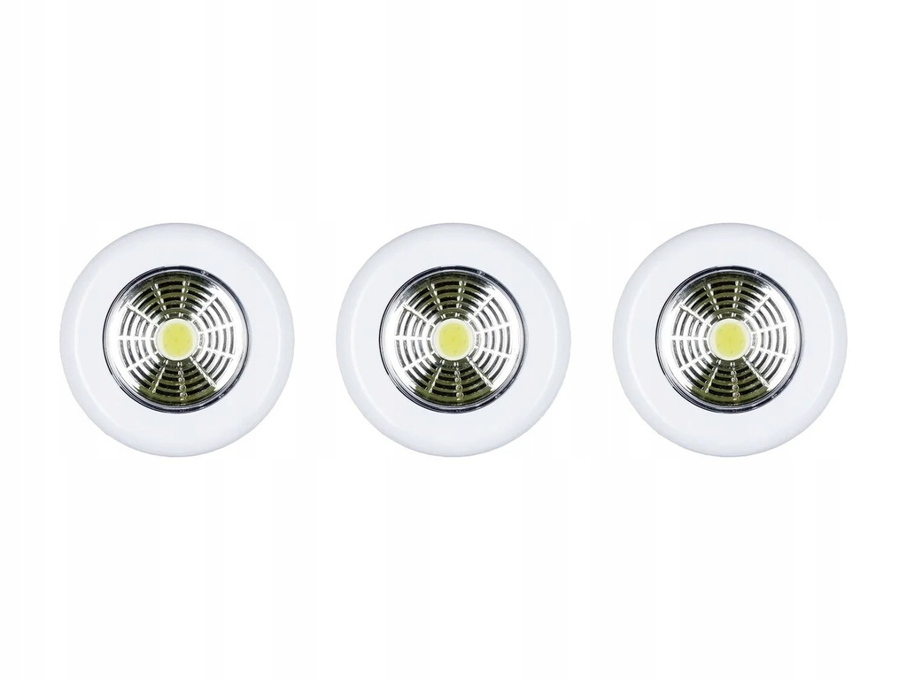 Lampa Led Zestaw x3 Samoprzylepne Livarno home