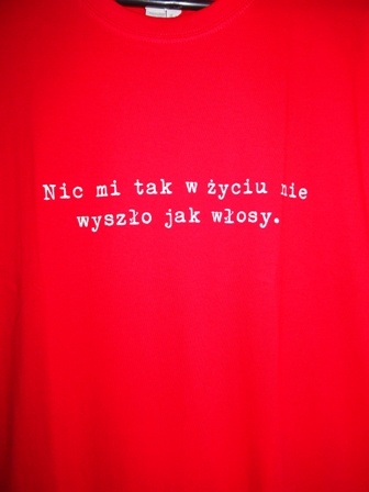 T-shirt, zabawna koszulka męska, nowa, r. XL