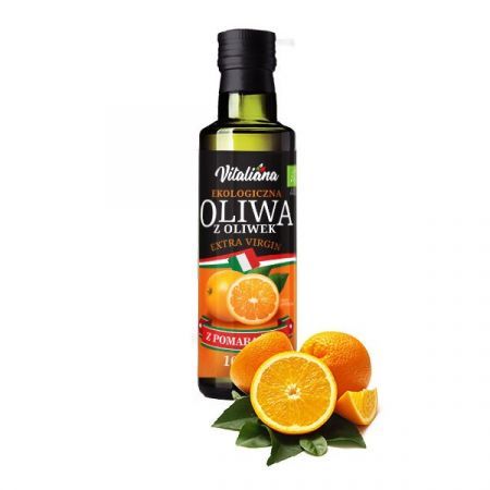 Oliwa z oliwek z pomarańczą 100 ml Bio