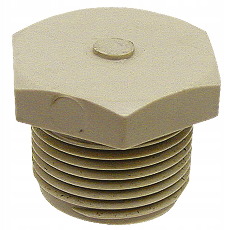 Zatyczka gwintowana PP gwint zew. 3/4" GRANIT