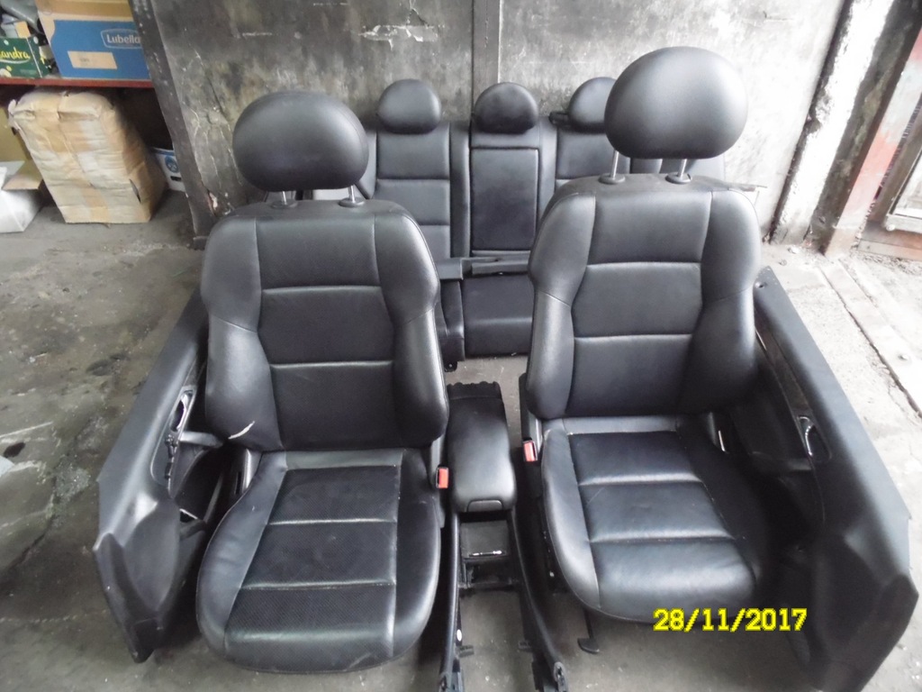 Fotele Skorzane Skora Komplet Mercedes W203 Kombi 7103245930 Oficjalne Archiwum Allegro