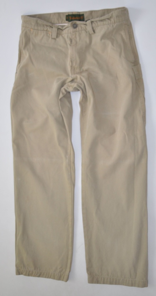 TIMBERLAND spodnie beżowe bojówki pas 86