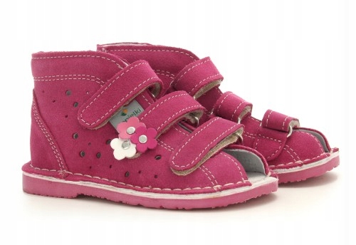 DANIELKI T125 FUKSJA PAPCIE SANDAŁKI ROZMIAR 26