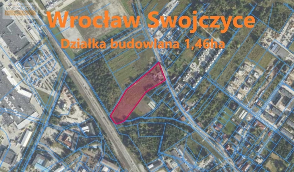 Działka, Wrocław, Psie Pole, 14600 m²