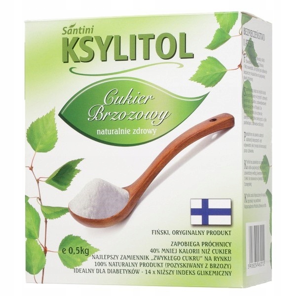 Ksylitol krystaliczny 500 g Santini Finlandia