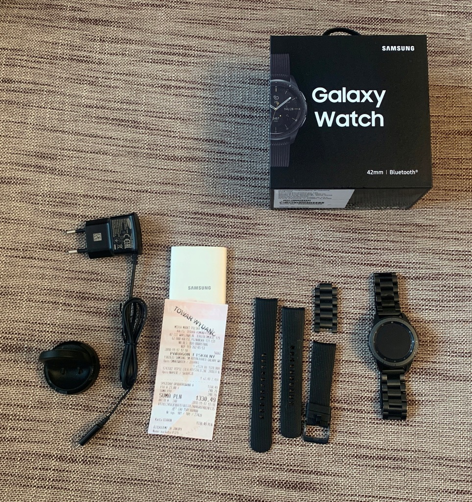 Samsung Galaxy Watch 42 SM-R810, bransoleta - 7966766717 - oficjalne archiwum Allegro