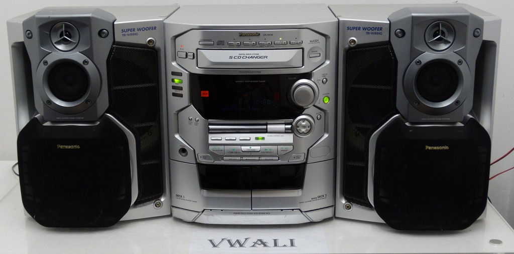 SPRAWNA HI-END WIEŻA PANASONIC SA-AK48+KOLUMNY - 7820380340