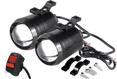 LIGHTBARY LED HALOGENY SOCZEWKOWE SZPERACZ BMW 2SZ