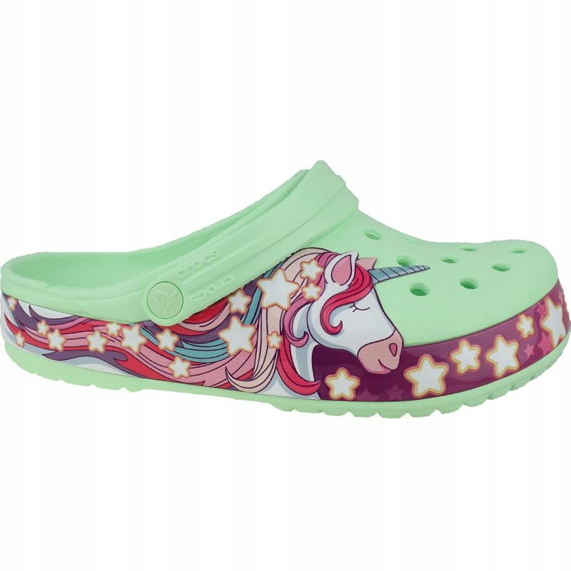 Klapki Crocs Fun Lab Unicorn Band Clog 206270-3TI