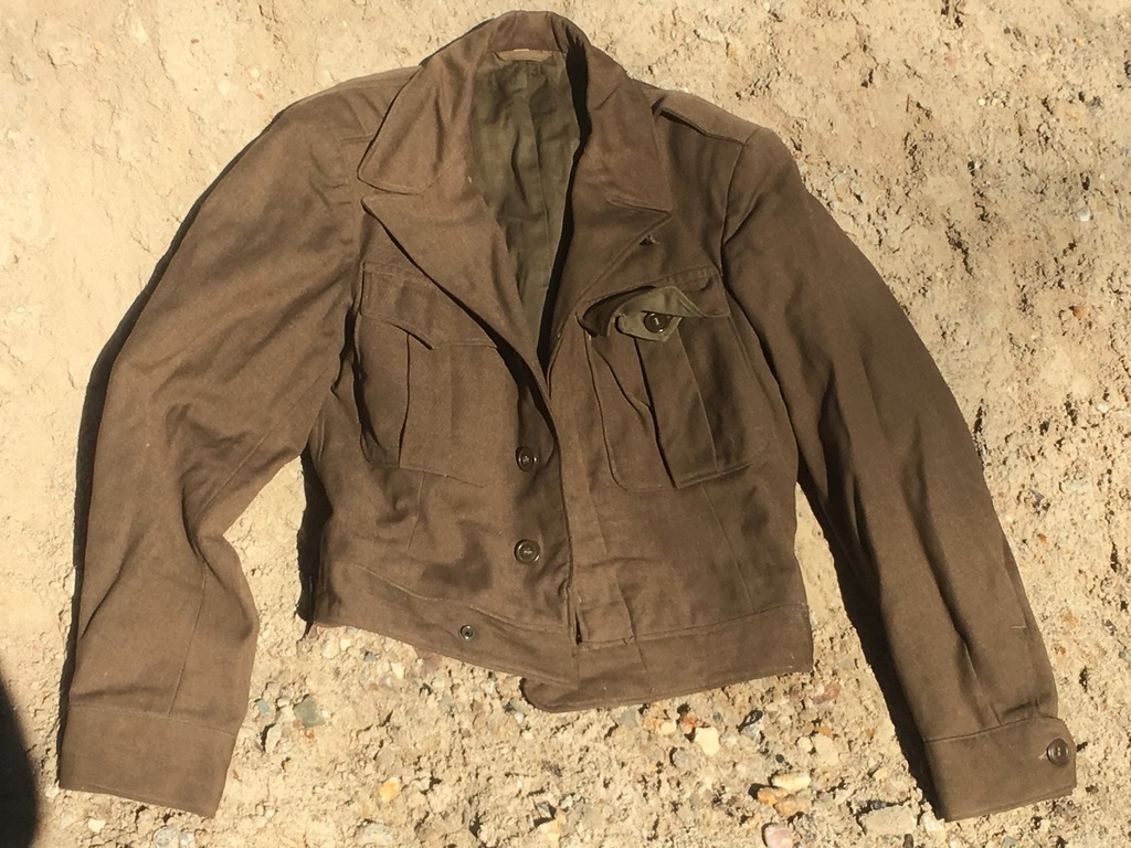 KURTKA MUNDUROWA IKE JACKET METKA 19 DEC.1944