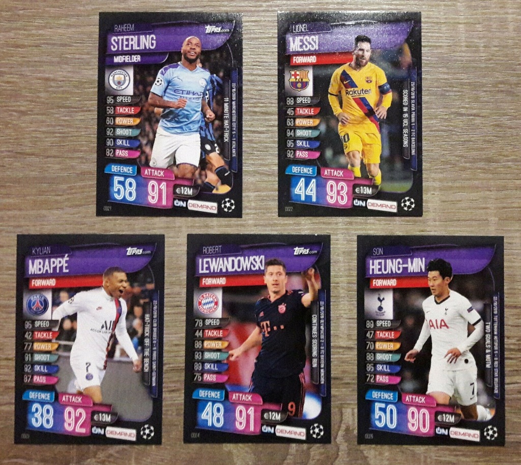 Topps UEFA Champions League 19/20 Update Pack 5