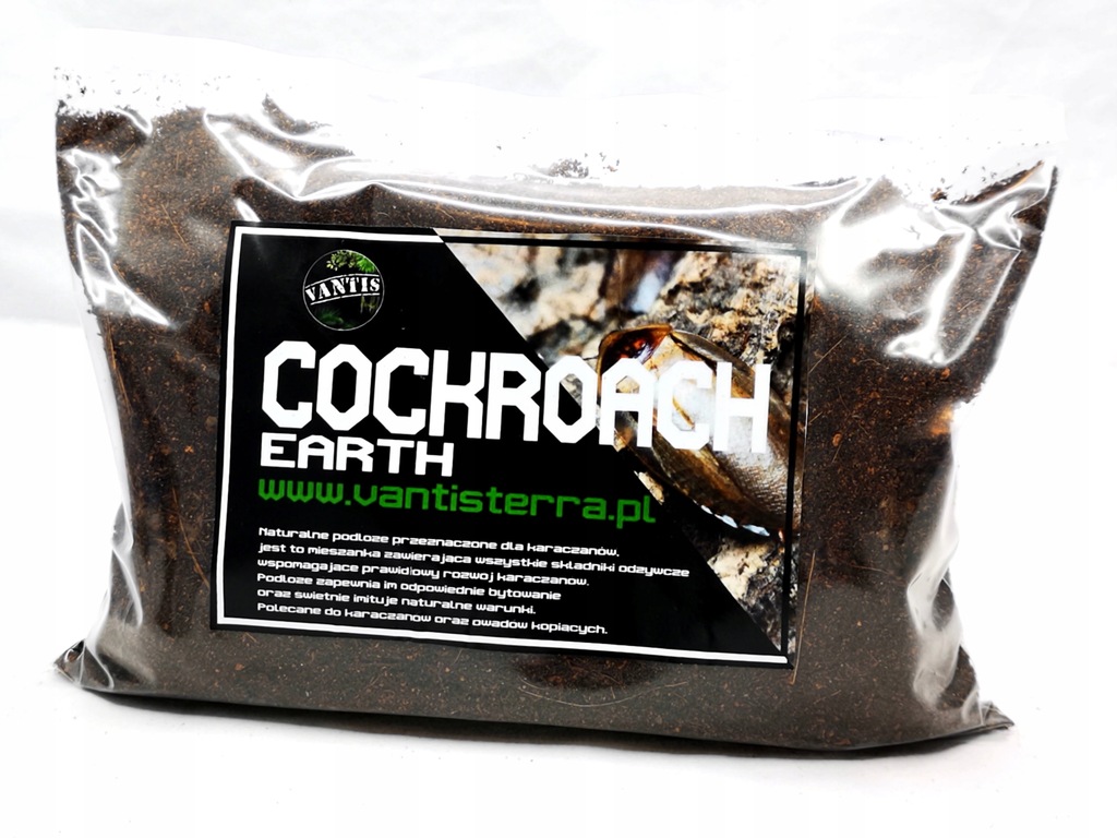 Podłoże dla karaczanów Cockroach Earth 500g